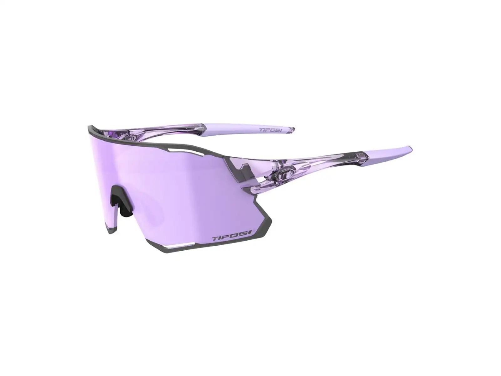 Tifosi Rail Race Sportbrille Crystal Purple/Clarion Purple/Clear