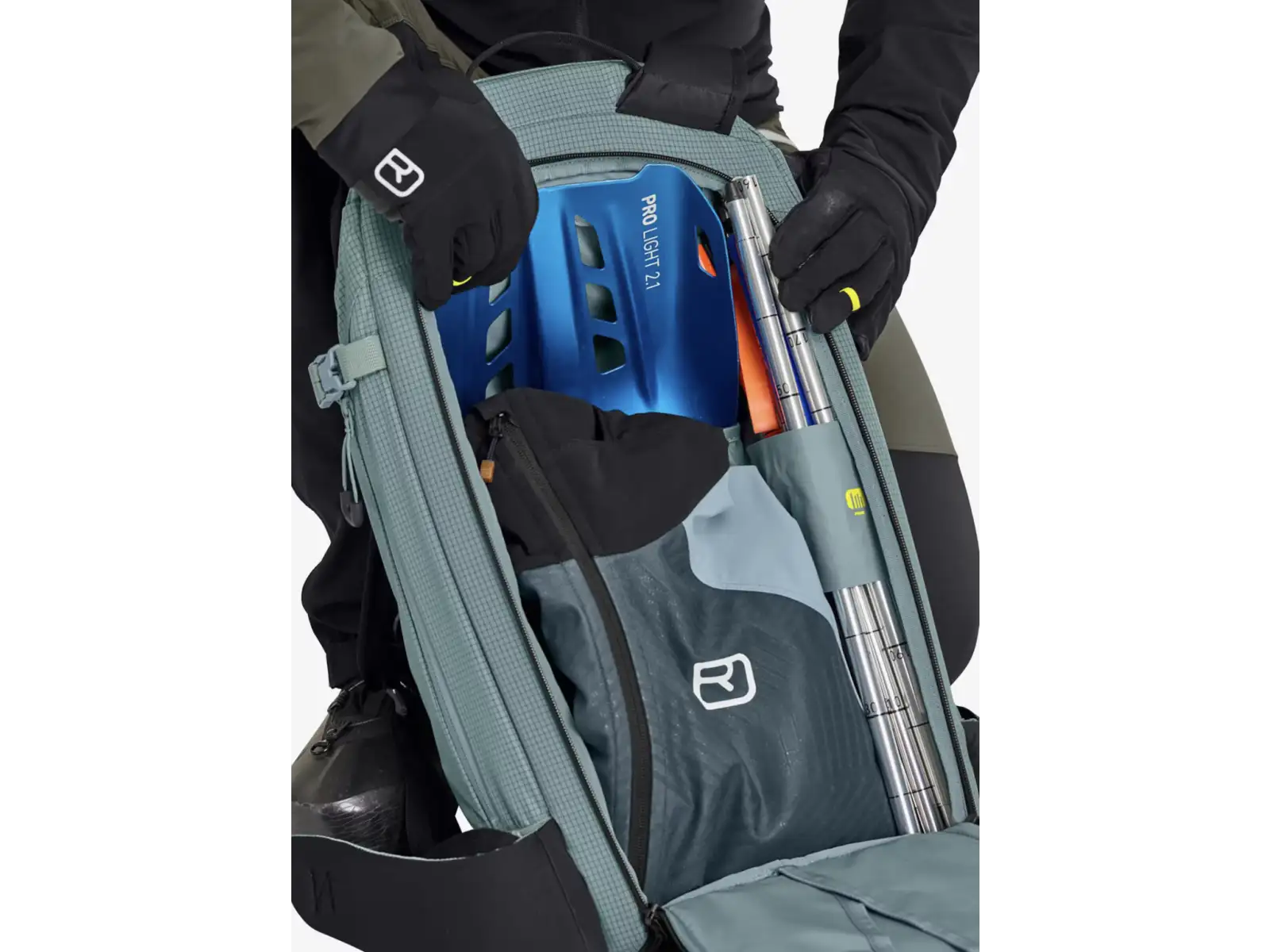 Ortovox Switchback 27 Skitourenrucksack Glacier Grey