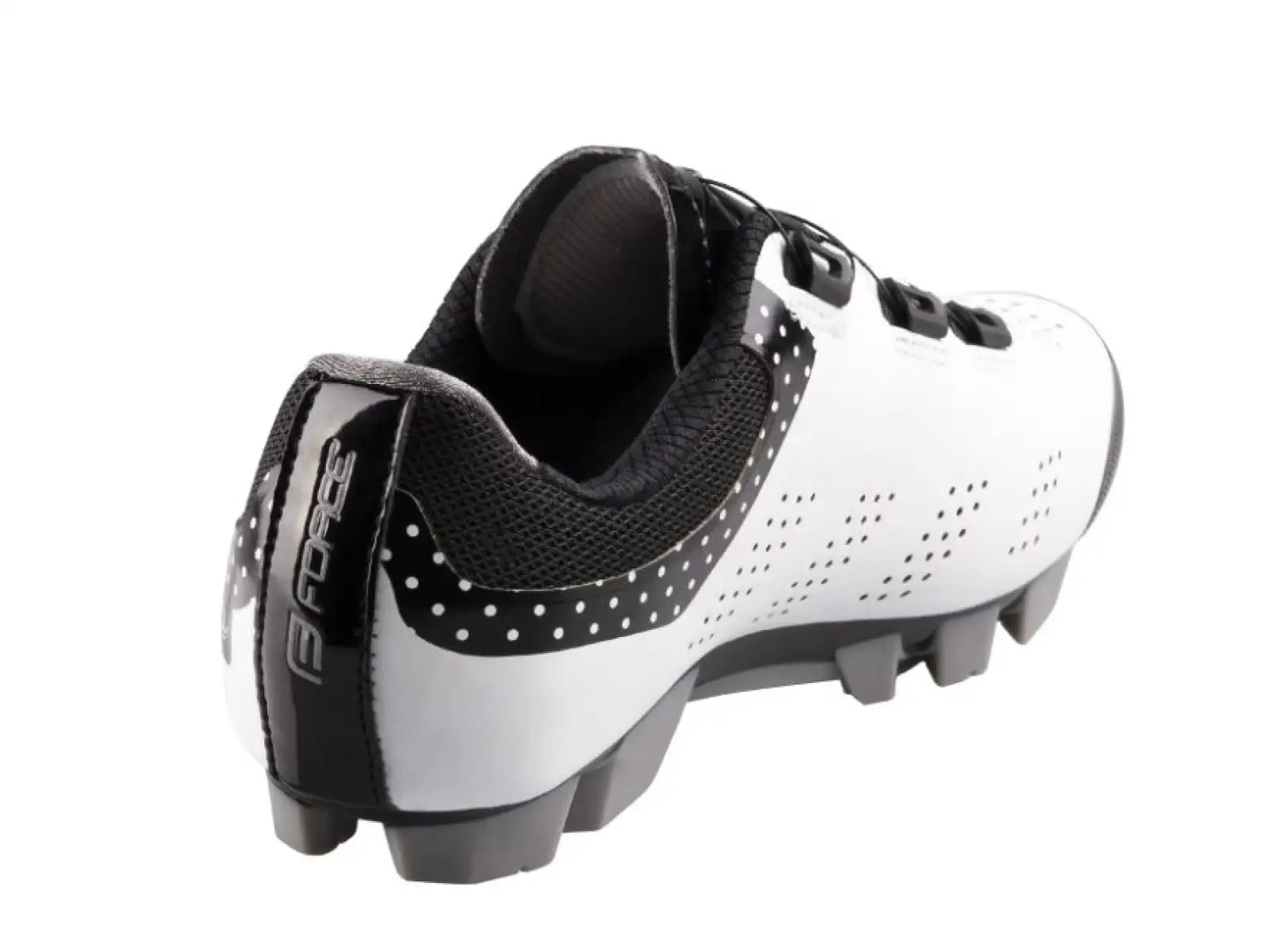 Force MTB Points Damen-Mountainbike-Schuhe Weiß/Schwarz