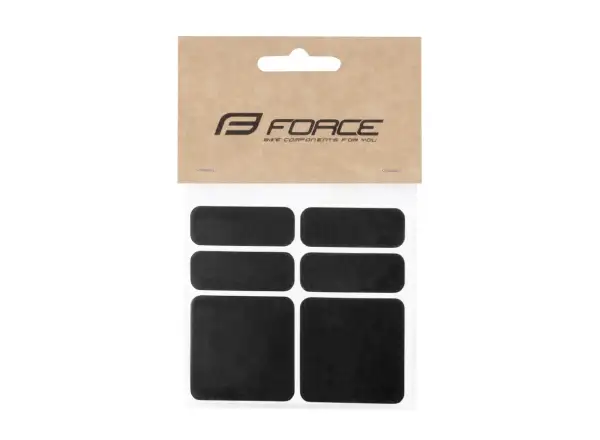 Force Set reflektierender Aufkleber 6 Stk schwarz