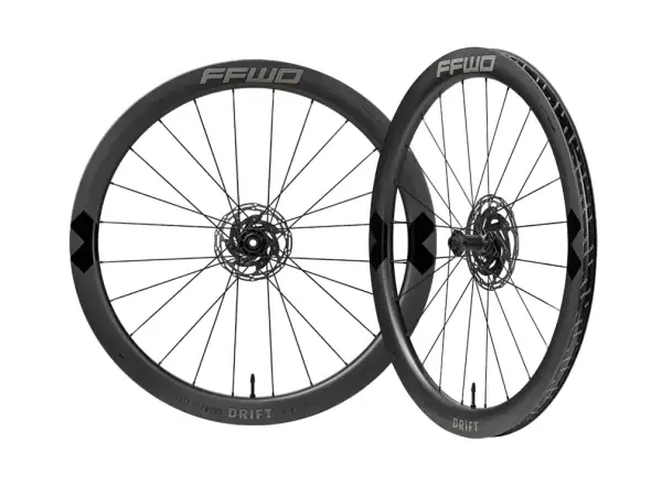 FFWD Drift Pace 48 N/GAGE 2:1 Gravel-Laufräder eingespeicht MattBlack