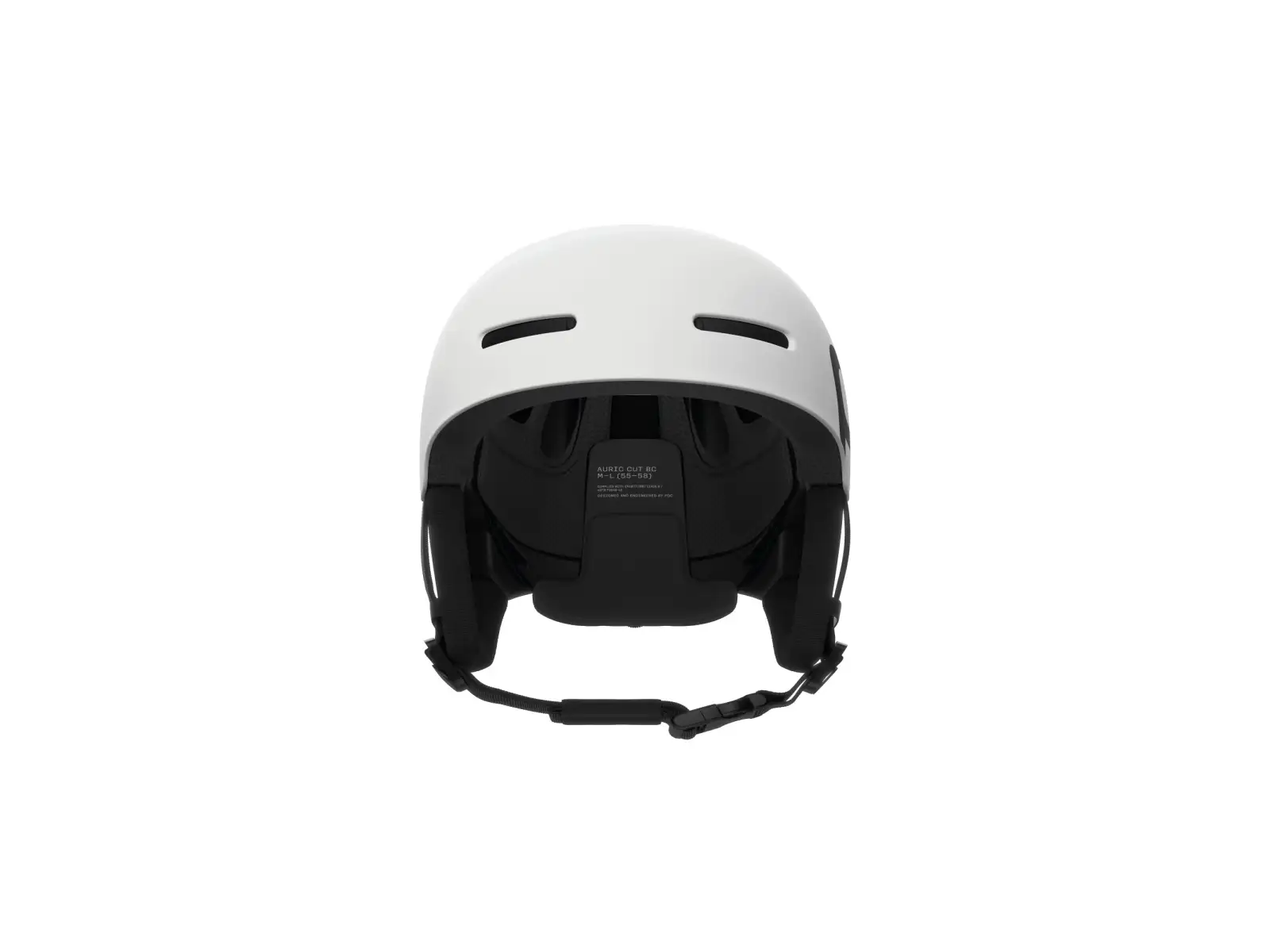 POC Auric Cut BC MIPS Skihelm Hydrogen White Matt