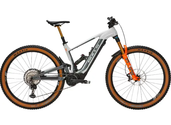 Bulls E-Stream EVO AM6 925 Wh Vollgefedertes E-Bike Light Grey / Grey / Black