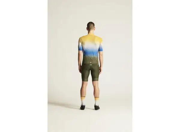 Craft ADV Endur Graphic Herren-Trikot kurzarm grün