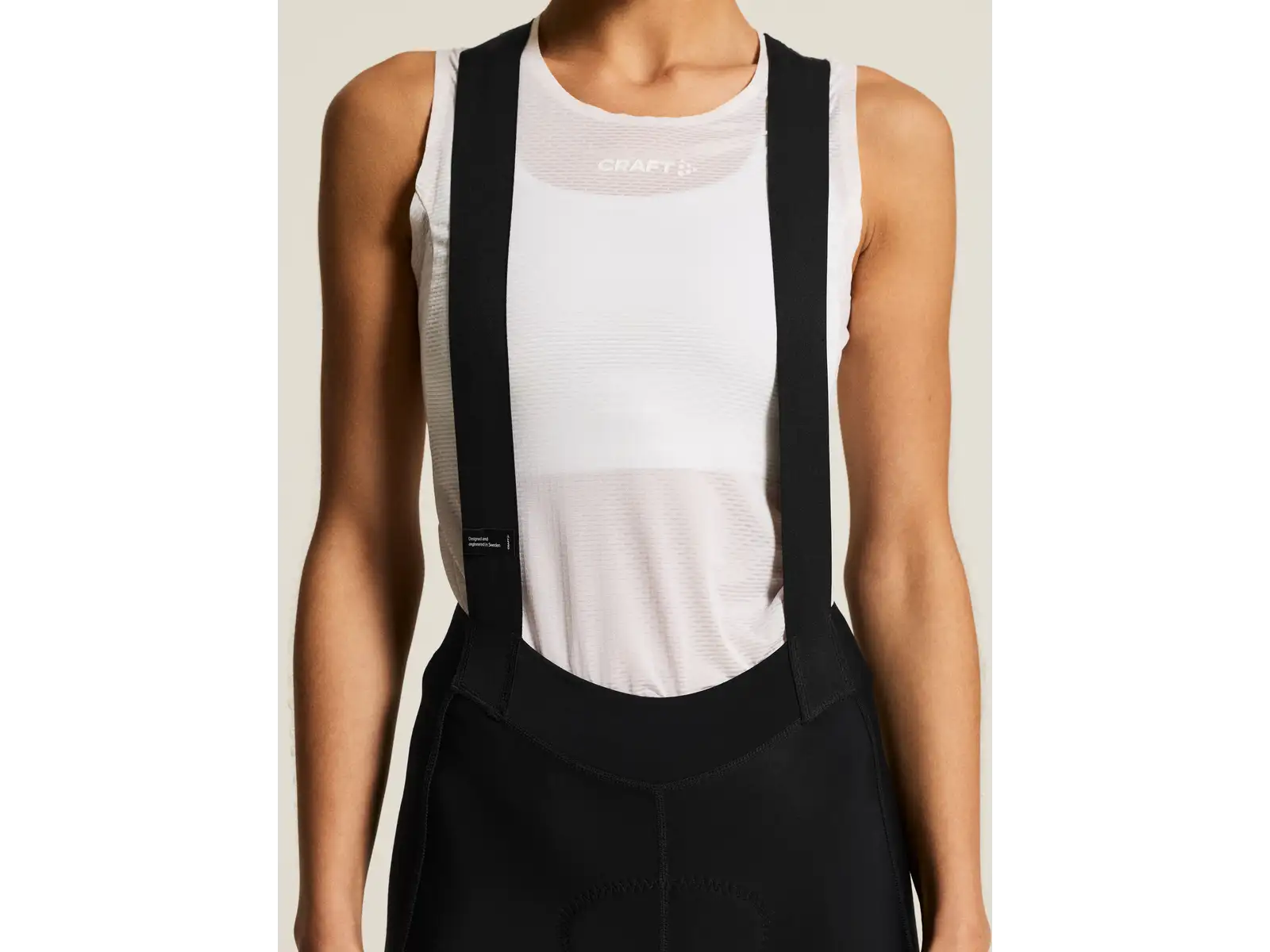 Craft Bike SubZ Bib C2 Damen-Trägerhose mit Polsterung schwarz