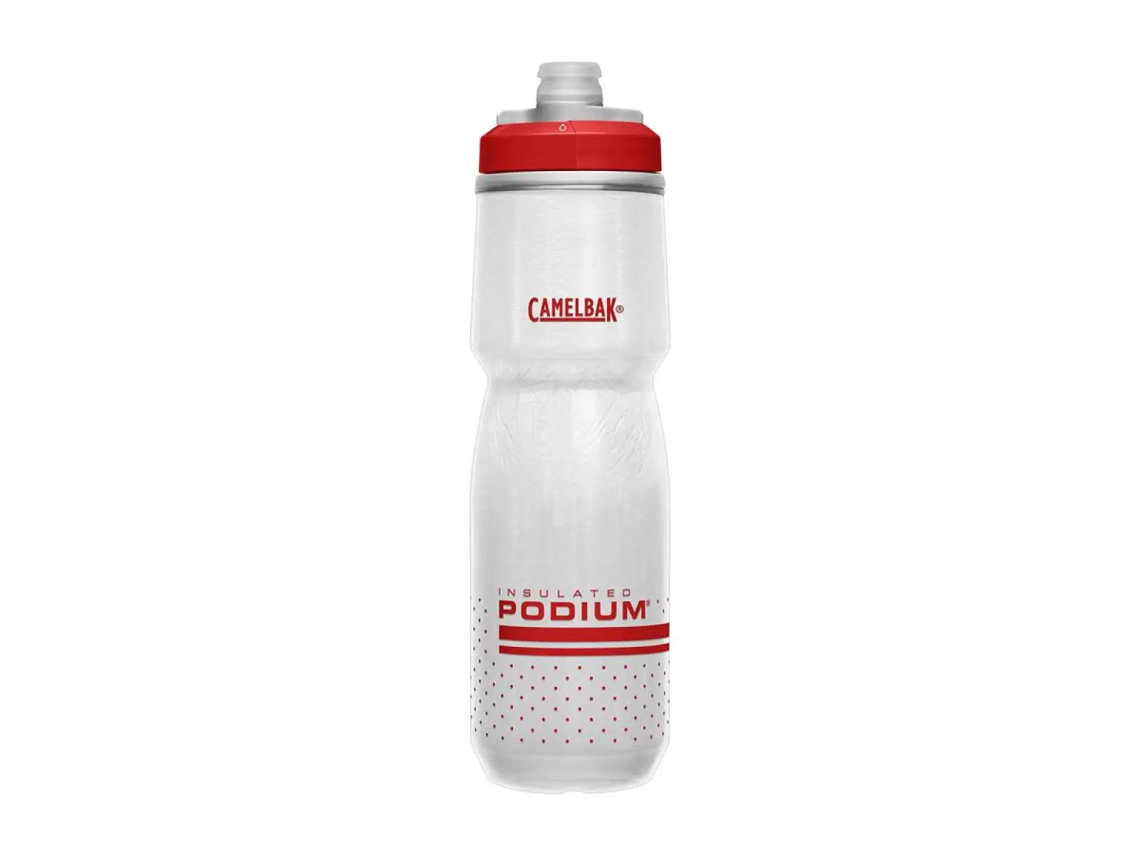 Camelbak Podium Chill Flasche 0,71 l Fiery Red/White