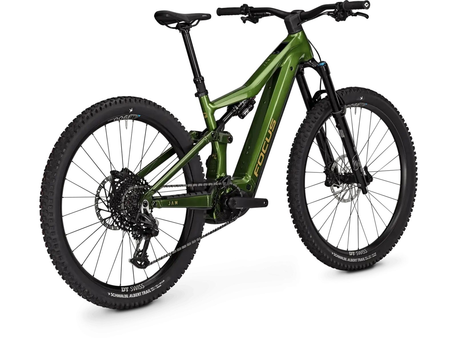 Focus JAM 9 600Wh vollgefedertes E-Bike Sprucegreen / Mossgreen