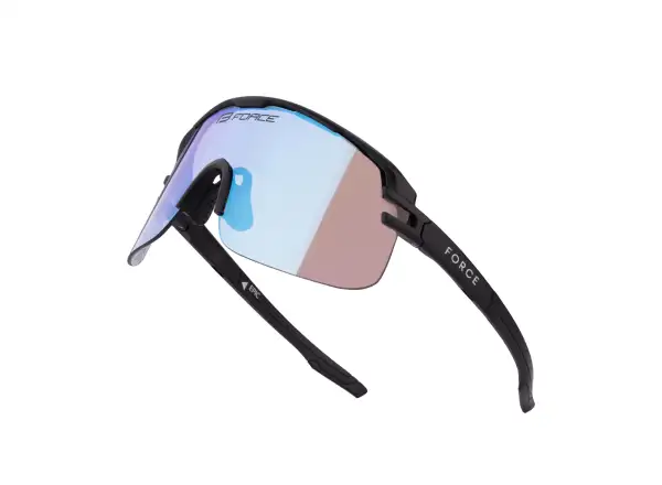 Force Epic Fahrradbrille schwarz/blau photochromatisches Glas