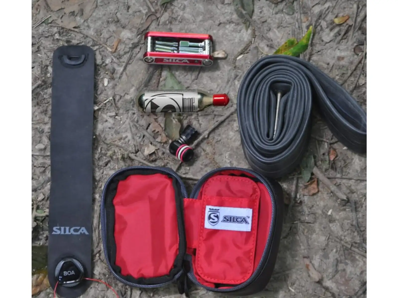Silca Mattone Sattelstützentasche 0,6 l schwarz
