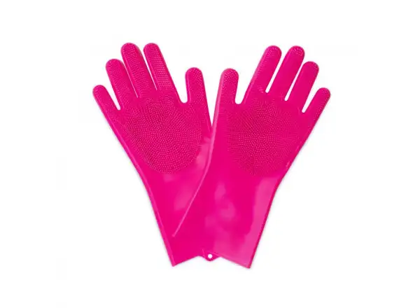 Muc Off Deep Scrubber Handschuhe zum Reinigen.