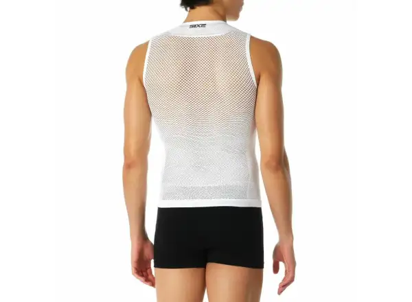 SIXS Netzshirt ohne Ärmel – SMRX Weiß