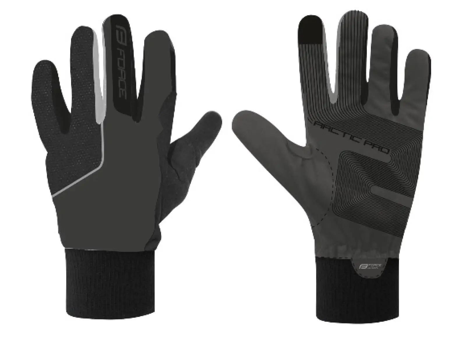 Force ARCTIC PRO Winterhandschuhe schwarz