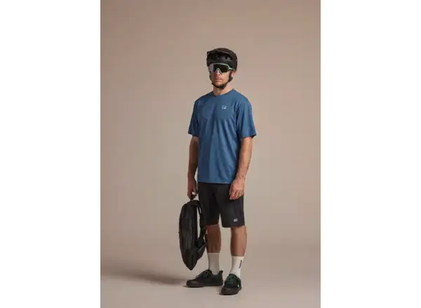 Maloja StaubachM. Herren-Trikot Kurzarm Dusty Blue