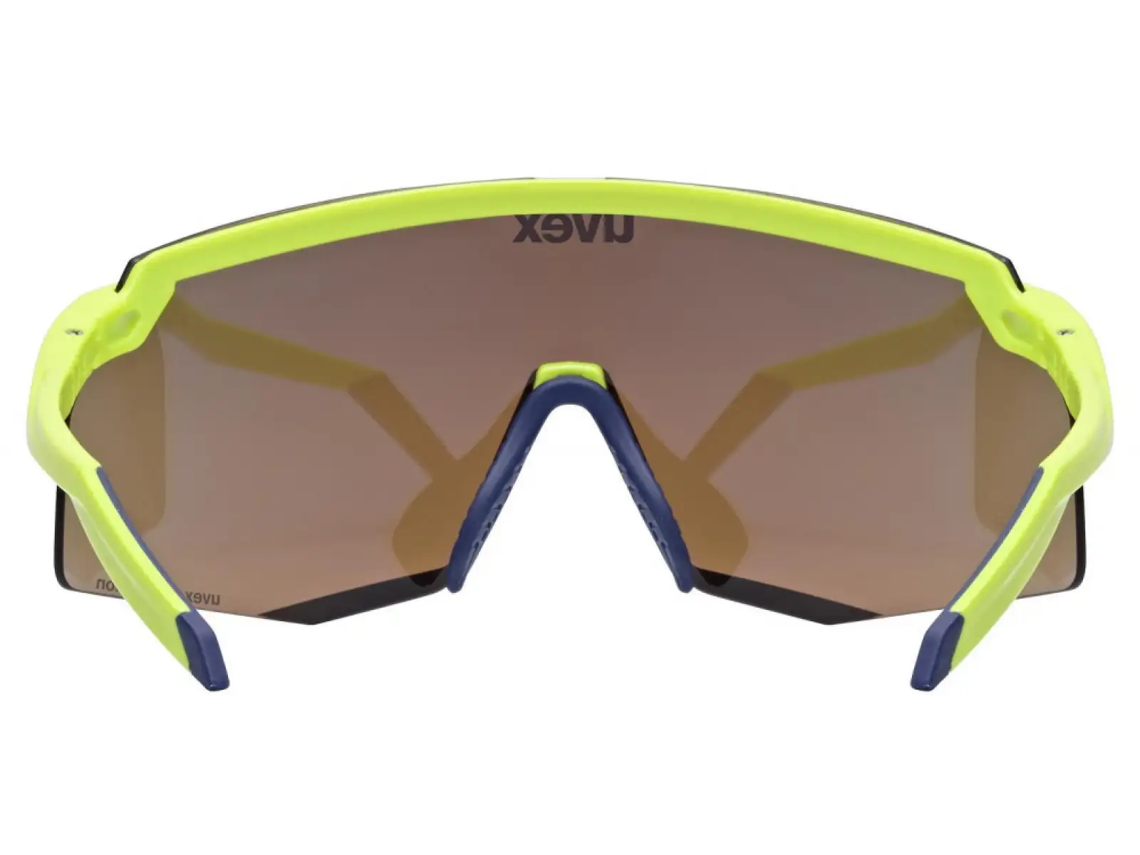 Uvex Pace Stage ColorVision Brille Yellow Matt/Mirror Blue