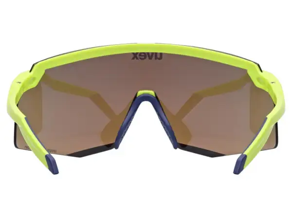 Uvex Pace Stage ColorVision Brille Yellow Matt/Mirror Blue