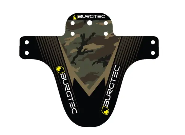 Burgtec Moto Budguard Vorderschutzblech Camouflage/Schwarz