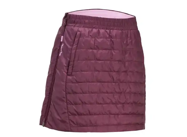 Silvini Cucca Damen Primaloft Rock Pflaume/Rosa
