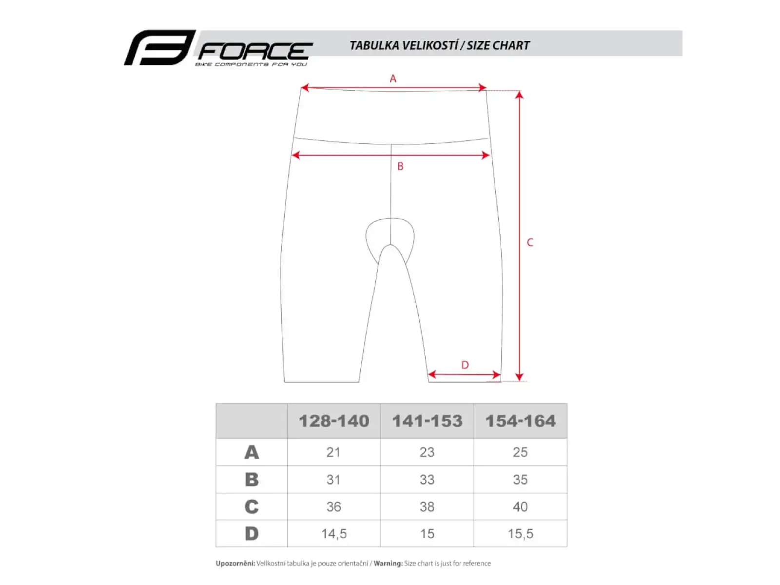Force Kid Victory Kinder Shorts mit hohem Bund und Polsterung rosa