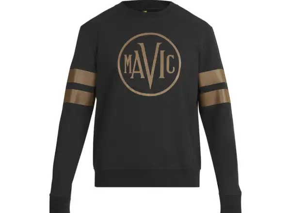 Mavic Heritage Logo Herrenhoodie Schwarz Bronze