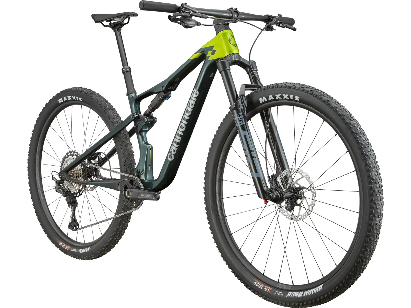 Cannondale Scalpel Carbon 3 Mountainbike in Gunmetal Green.