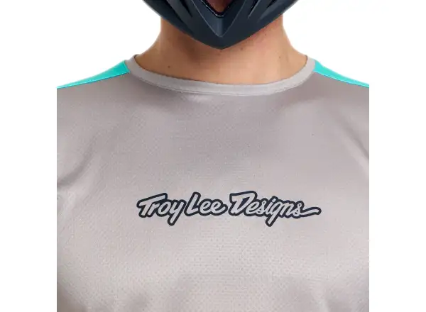 Troy Lee Designs Stage Signature Herren Trikot mit kurzem Ärmel Stone
