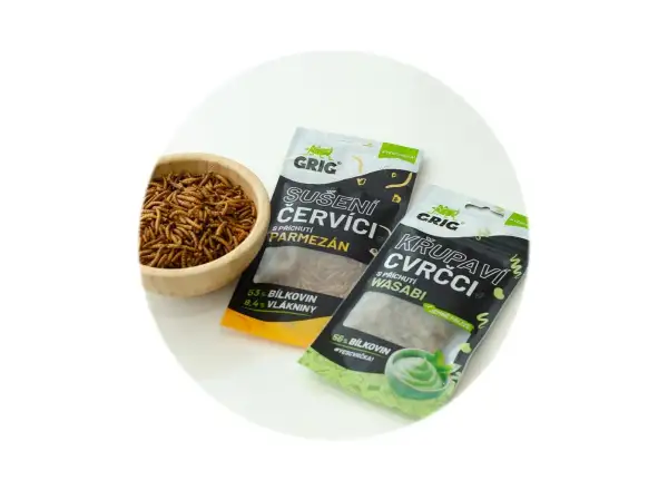 Grig knusprige Wasabi-Heuschrecken, 13 g