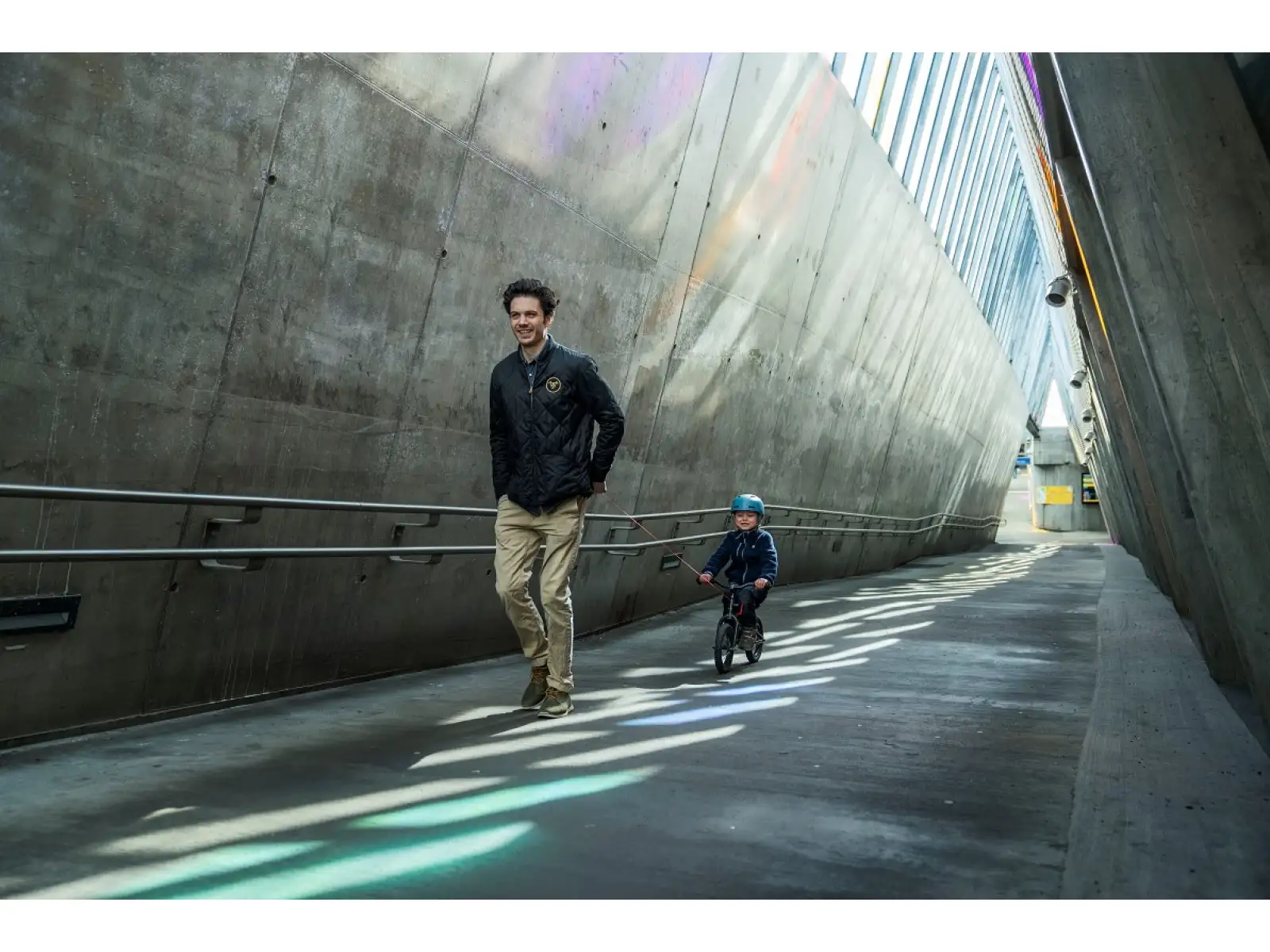 Kidreel Rolle für Kinderfahrräder blau