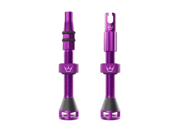 Peatys Holeshot Fast Flow Tubeless-Ventile 42 mm Violet