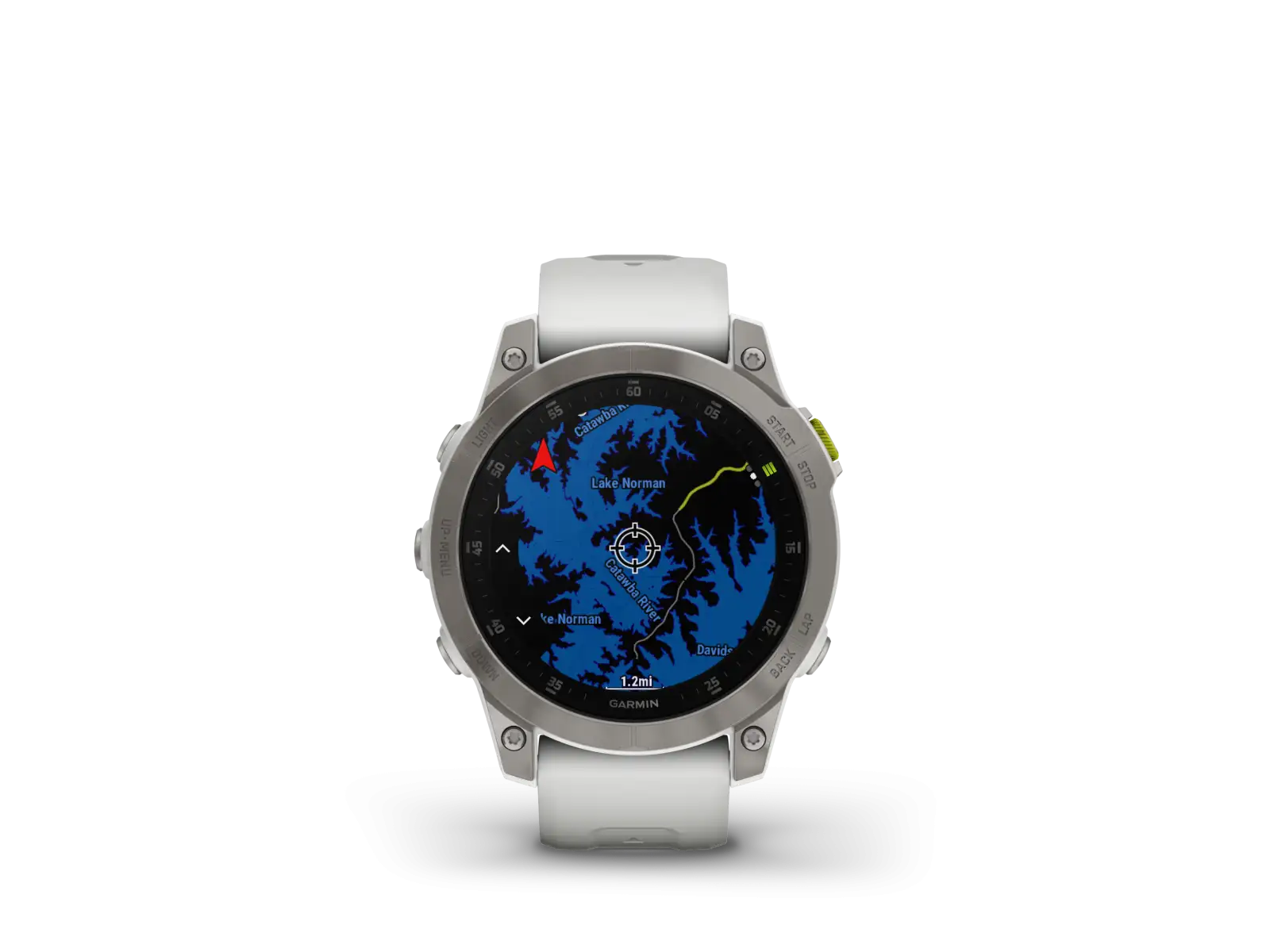 Garmin Epix Generation 2 Sapphire Edition Smartwatch Titanium/Weiß