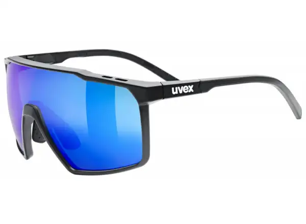 Uvex MTN Perform S Brille Black Matt/Mirror Blue
