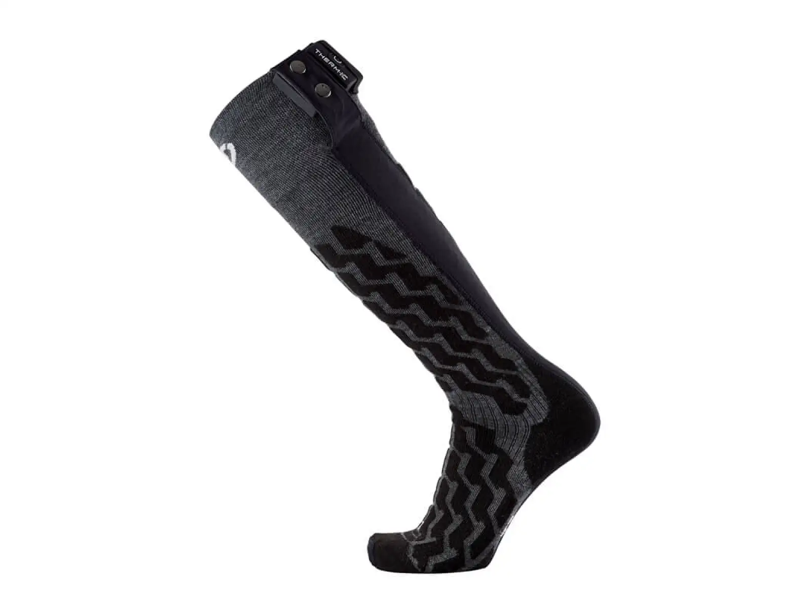 Thermic PowerSock Heat Fusion Uni V2 beheizte Socken Schwarz/Grau