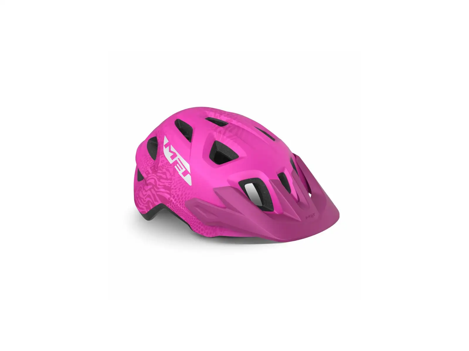 MET Eldar Junior Helm Pink Größe Uni (52-57 cm)