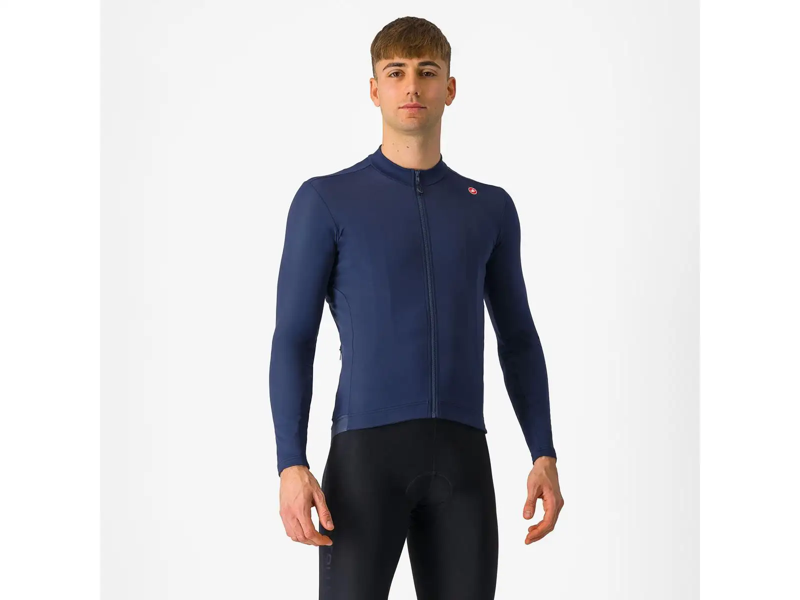 Castelli Espresso Thermal Herrentrikot belgischblau.