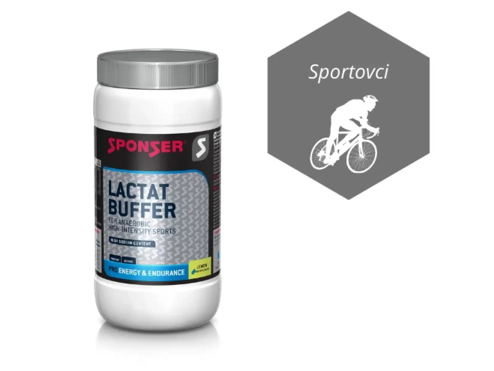 Sponser Lactat Buffer Pufferung der Wirkung von Laktat 600 g
