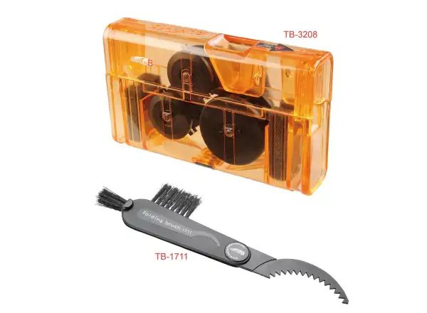Super B TB-32800 Kettenreiniger mit Bürste