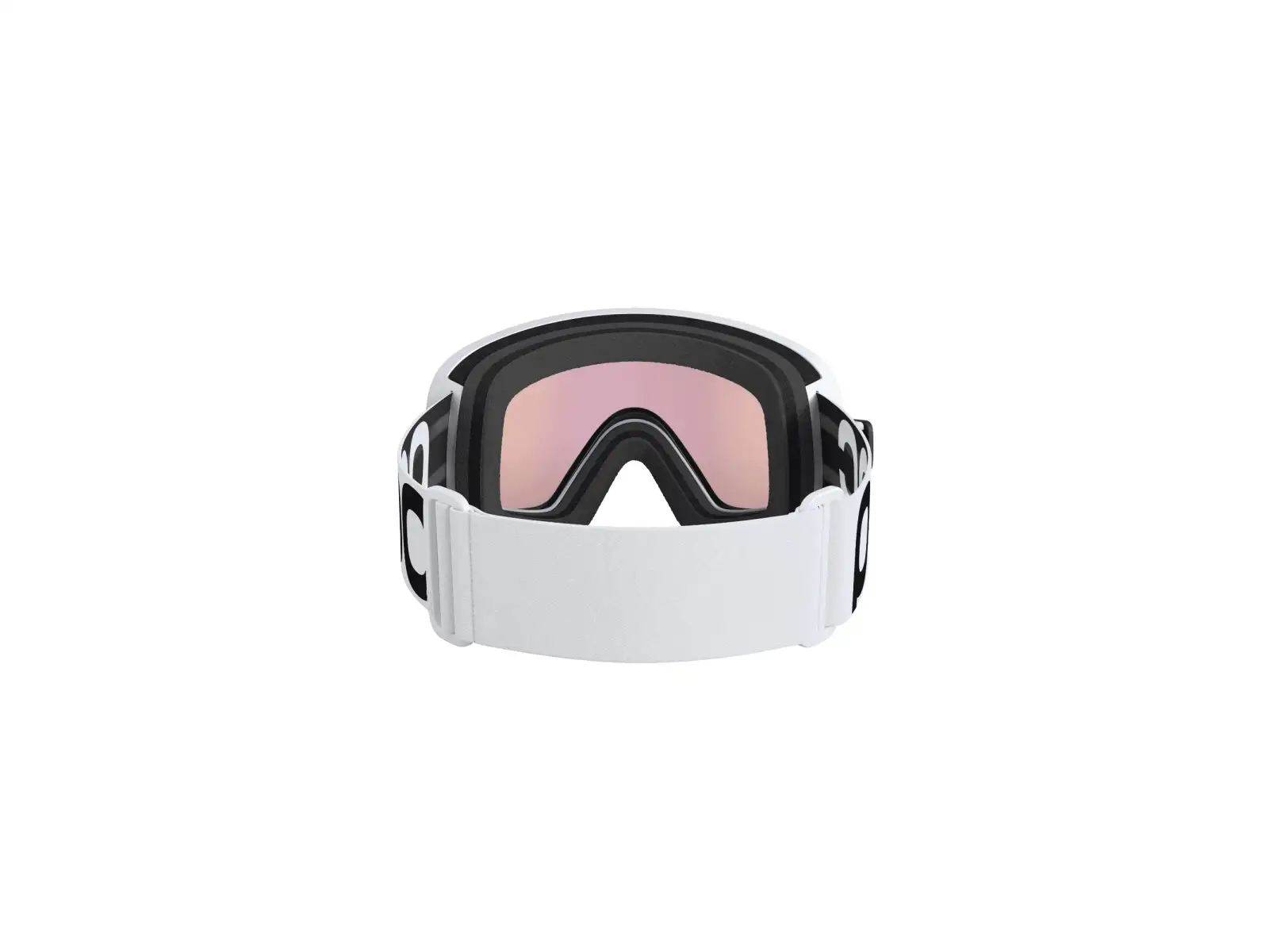 POC Vitrea Mid WF Skibrille Hydrogen White/Partly Sunny Orange