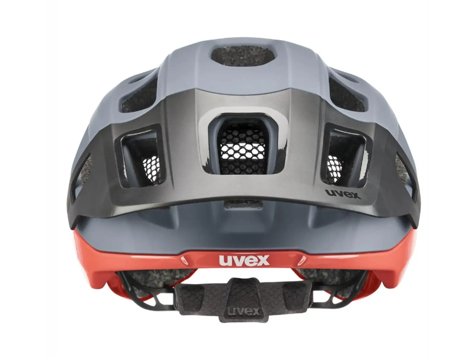 Uvex React MTB Helm Rhino/Apricot Peach Matt