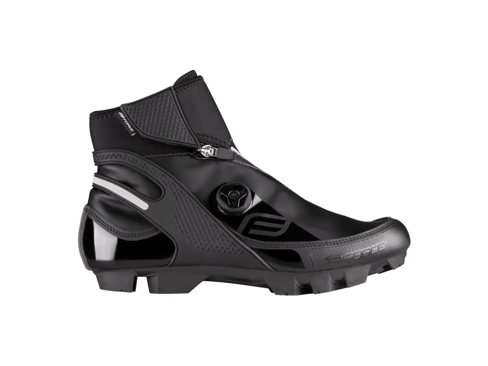 Force Glacier Winter MTB Herren Radschuhe Black