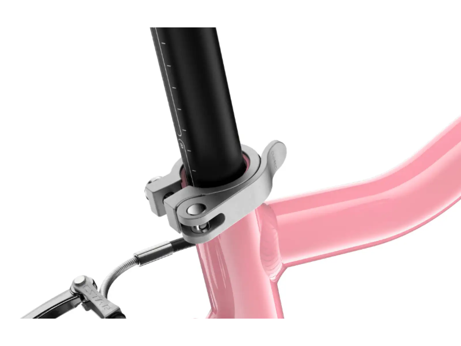 Woom Go 4 Kinderfahrrad 20" Powder Pink
