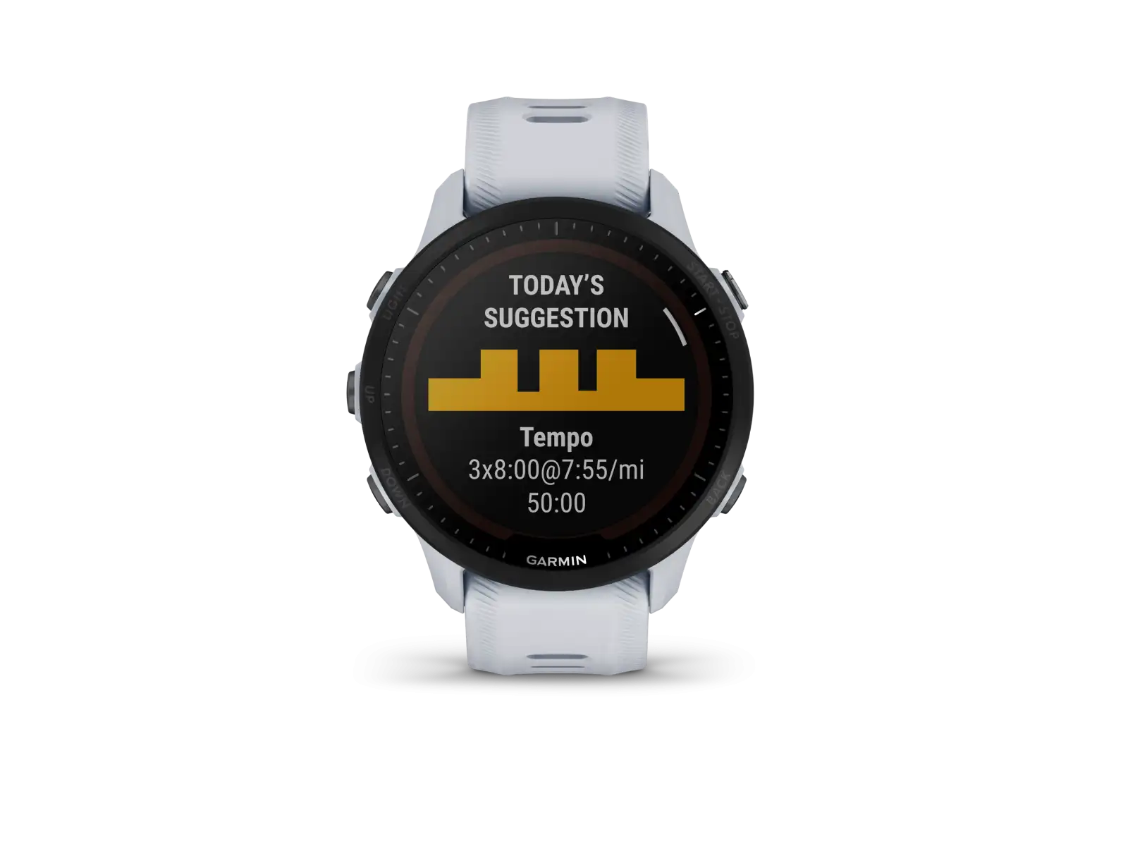 Garmin Forerunner 955 Solar Smartwatch Whitestone