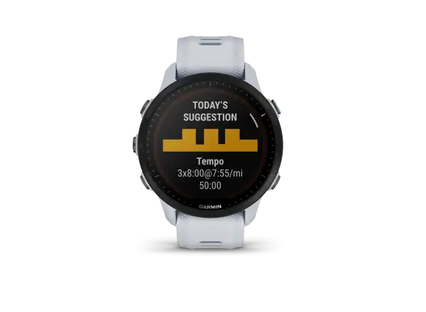 Garmin Forerunner 955 Solar Smartwatch Whitestone
