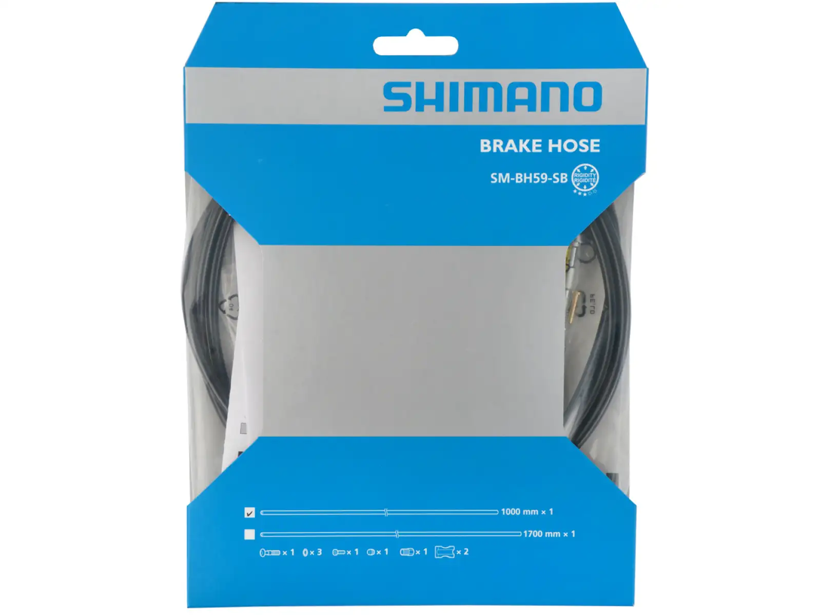 Shimano SM-BH59-SB Bremsschlauch 1000 mm, gerade – Banjo