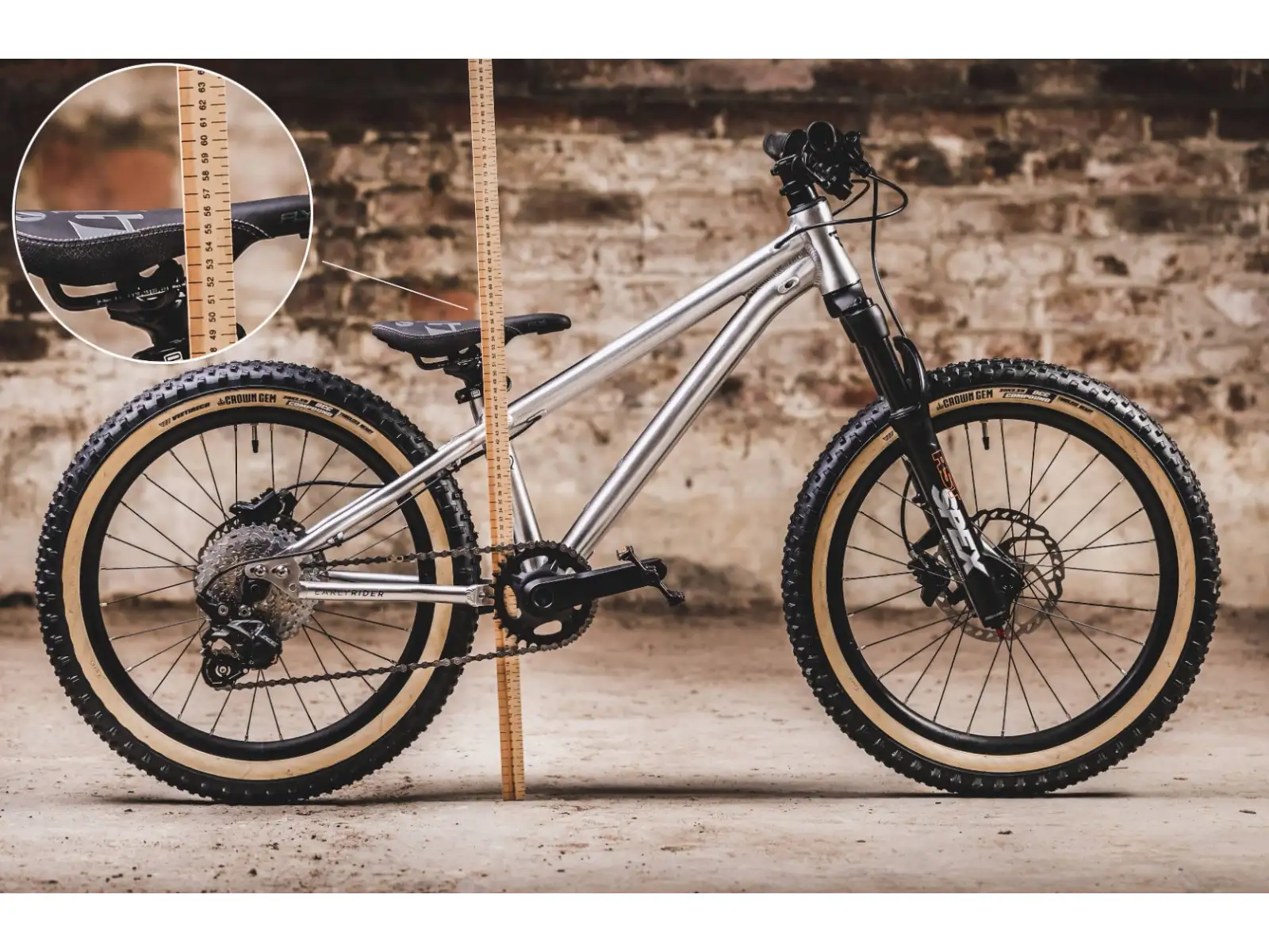 Early Rider Hellion 20 Kinderfahrrad in Walnussgrün