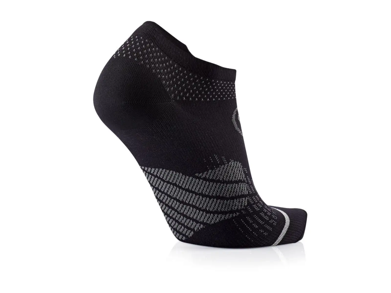 Sidas Run Anatomic Knöchelsocken Schwarz