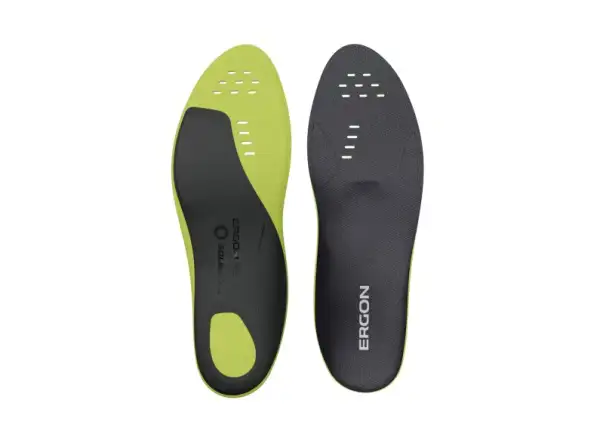 Ergon IP Pro Solestar Einlegesohlen für Schuhe schwarz/grün