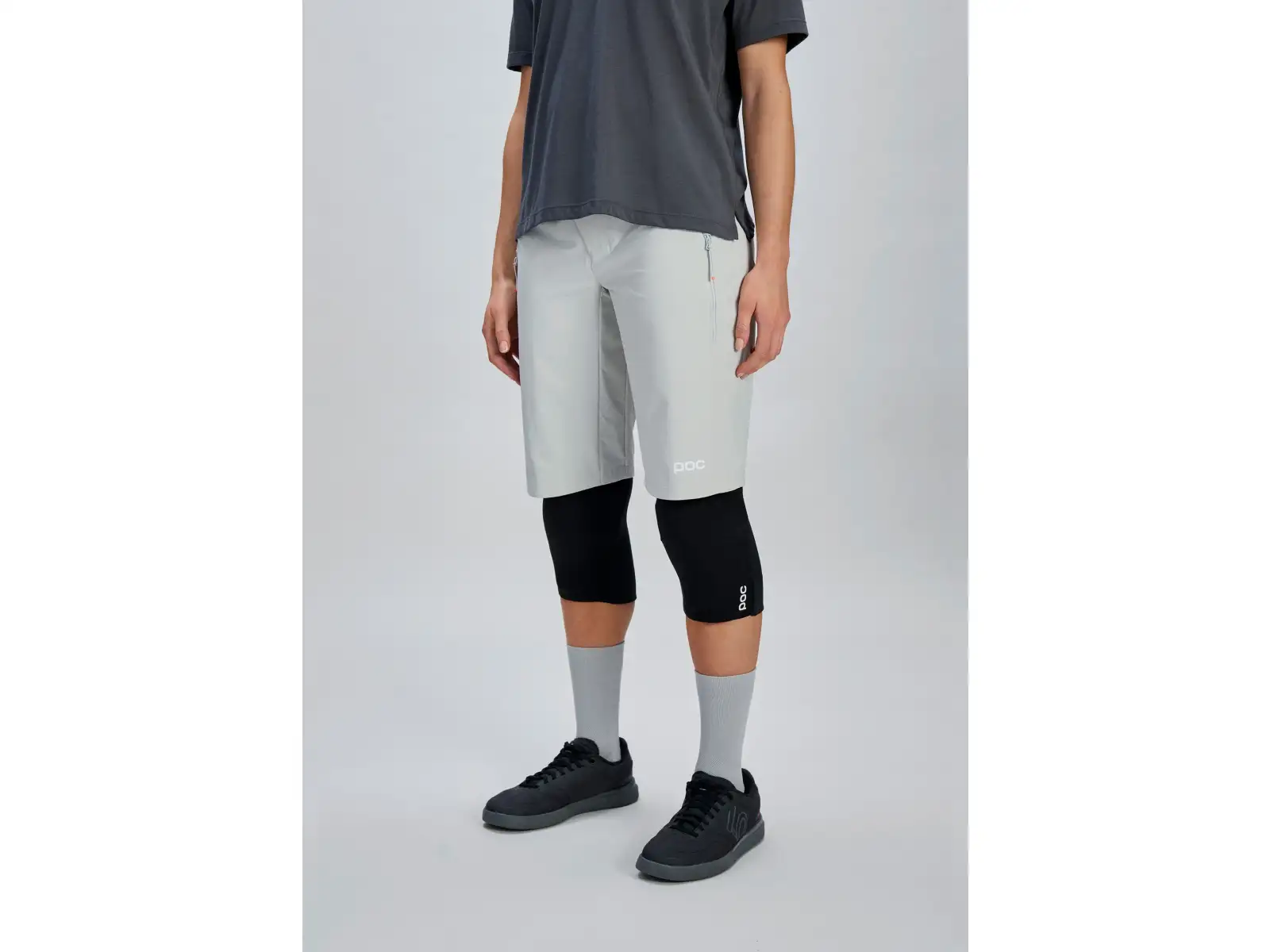 POC W's Motion Shorts Granite Grey LRG
