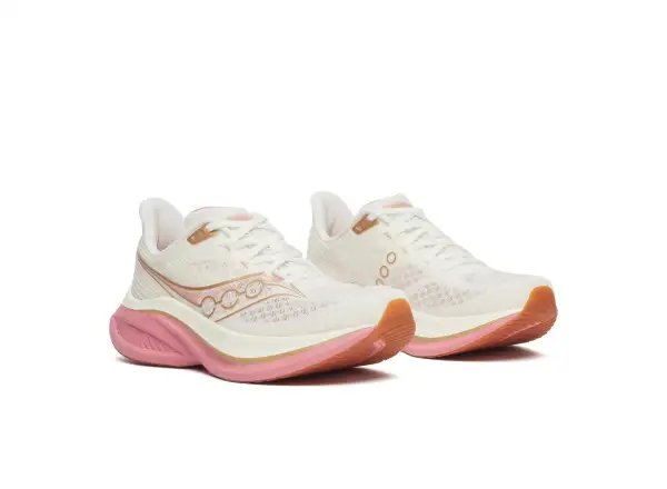 Saucony Endorphin Speed 5 Damen-Laufschuhe Ivory/Mauve
