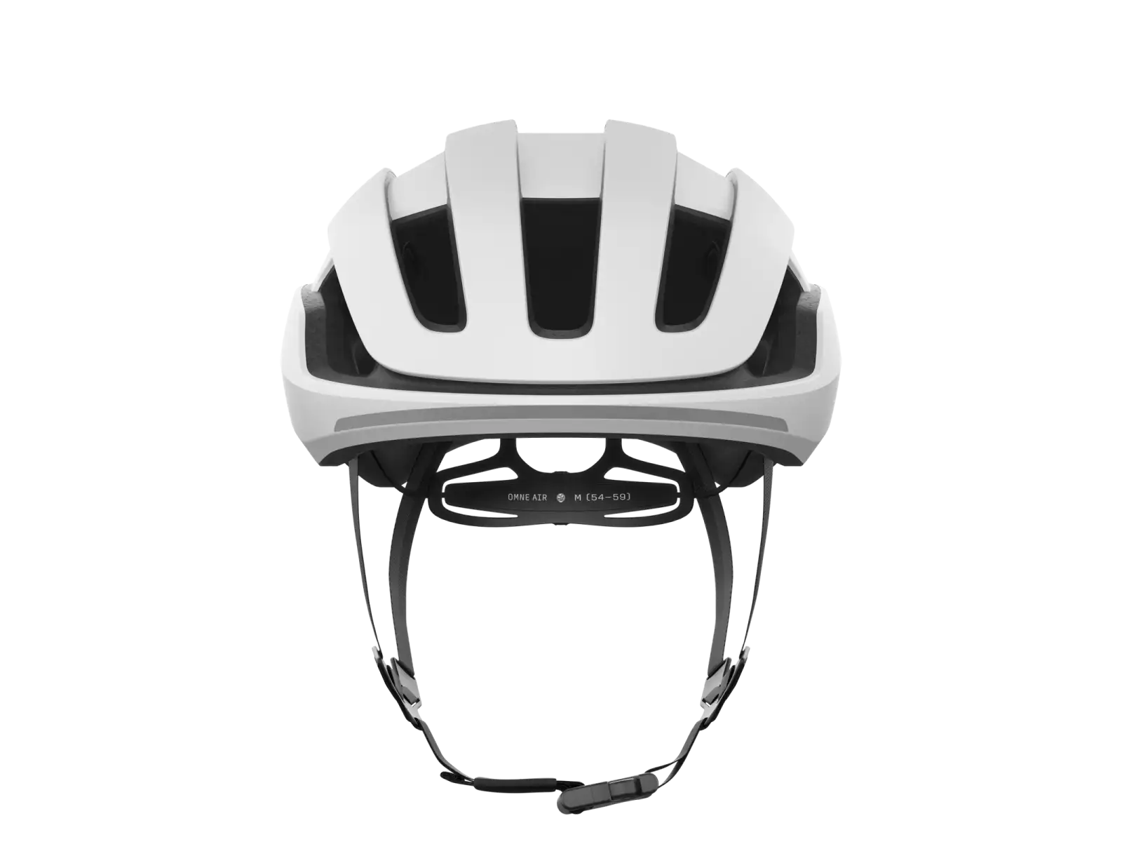 POC Omne Beacon MIPS Straßenhelm Hydrogen White/Fluorescent Orange Matt
