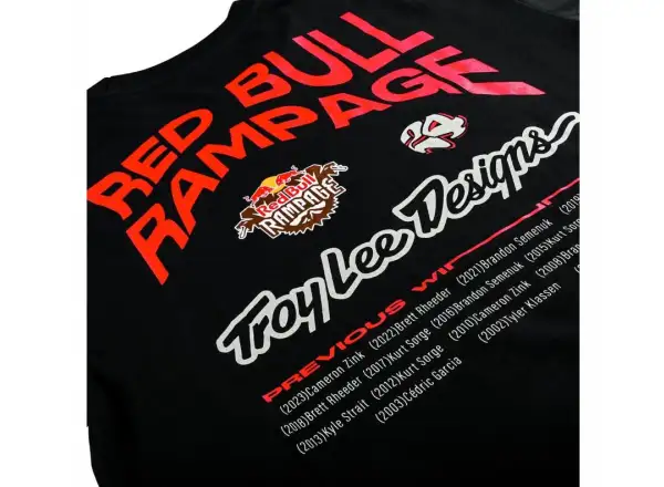 Troy Lee Designs x Red Bull Rampage Mind Melt Herren T-Shirt kurzarm Black