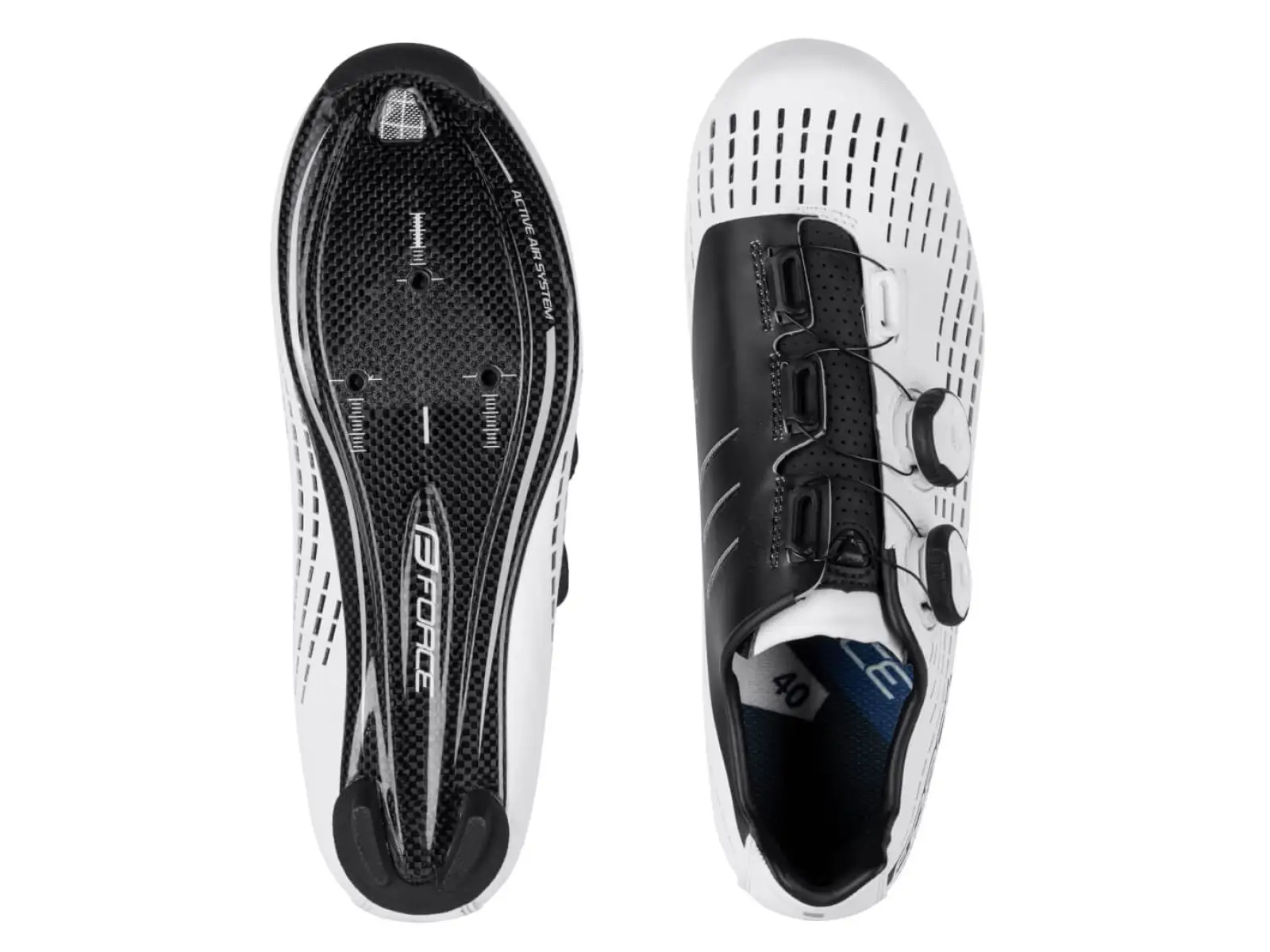Force Revolt Carbon Road Radfahren Herren Rennradschuhe Weiß